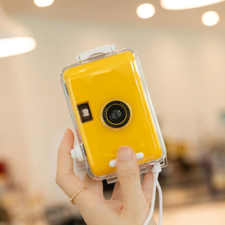 Cute Retro Film Waterproof Shockproof Camera With Disposable Film, All White Shell, Black White Shell, Yellow White Shell, Light Pink White Shell, Sky Blue White Shell Cute Retro Film Waterproof Shockproof Camera With Disposable Film, All White Shell, Black White Shell, Yellow White Shell, Light Pink White Shell, Sky Blue White Shell